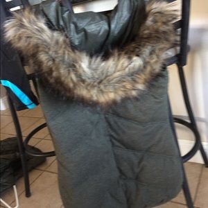 Michael Kors reversible down vest!